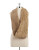 Diane Von Furstenberg Rabbit Fur Cable Knit Infinity Scarf - CAMEL