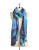 Echo Overlapping Circle Print Scarf - ELECTRIC BLUE