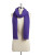 Polo Ralph Lauren Wool-Blend Knit Logo Scarf - PURPLE