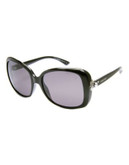 Swarovski Cate Sunglasses - BLACK