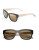 Burberry 54mm Contrast Wayfarer Sunglasses - LIGHT HORN