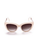 Sunday Somewhere Pearl 54mm Cat-Eye Sunglasses - MARBLE TORTOISE