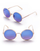 Sunday Somewhere Yetti 53mm Round Sunglasses - MOTHER OF PEARL