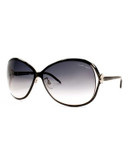 Roberto Cavalli Variscite RC500S Sunglasses - BLACK PALLADIUM