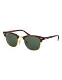 Ray-Ban Classic Clubmaster Sunglasses - TORTOISE - 49 MM