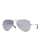 Ray-Ban Original Classic Aviator Sunglasses - SILVER MIRRORED - 58 MM