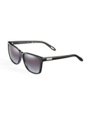 Ralph By Ralph Lauren Eyewear 57mm Rectangle Sunglasses - BLACK