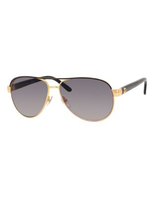 Gucci Aviator 4239 Sunglasses - SHINY BLACK