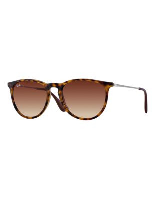 Ray-Ban Erika Round Sunglasses - BORDEAUX (600111) - 54 MM