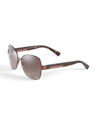 Marc By Marc Jacobs 442S 59mm Square Sunglasses - BROWN