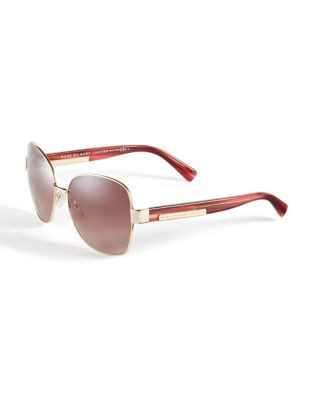 Marc By Marc Jacobs 442S 59mm Square Sunglasses - GOLD