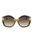 Ferragamo Sunglasses SF723S - BROWN