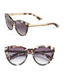 Dolce & Gabbana Sicilian Taste 53mm Cat-Eye Sunglasses - ICE CUBE