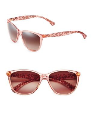 Ralph By Ralph Lauren Eyewear 56mm Contrast Temple Oval Sunglasses - PINK