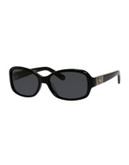 Kate Spade New York Cheyenne Sunglasses - BLACK