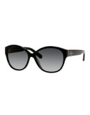 Kate Spade New York Kiersten Sunglasses - BLACK