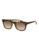 Marc By Marc Jacobs Square Wayfarer Sunglasses - HAVANA CRYSTAL
