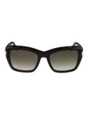 Ferragamo Square Shape Sunglasses SF763S - TORTOISE
