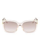 Chloé Square Shape Alexi Sunglasses CE632S - CHAMPAGNE
