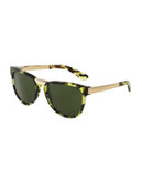Dolce & Gabbana DNA 54mm Square Sunglasses - GREEN