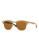 Ray-Ban Wood 51mm Clubmaster Sunglasses - LIGHT WOOD WITH BROWN LENSES (1179)