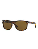 Ray-Ban High Street 59mm Wayfarer Sunglasses - TORTOISE (710 73) - SMALL