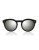 Illesteva Leonard 2 Round Sunglasses - MATTE BLACK WITH SILVER MIRRORED LENSES