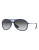 Ray-Ban Alex Aviator Sunglasses - RUBBER BLUISH GREY (60028G) - 59 MM
