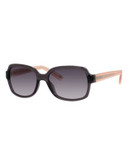 Fossil Square 3027 Sunglasses - GREY/PINK