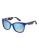 Mcq By Alexander Mcqueen Rectangular Sunglasses MCQ0001/S - BLUE MIRRORED