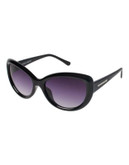 Vince Camuto Plastic Cat Eye Sunglasses - BLACK
