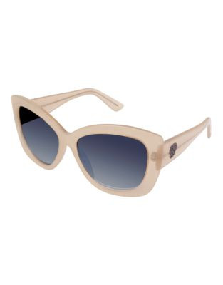 Vince Camuto Oversized Cat Eye Sunglasses - NUDE