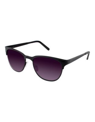 Vince Camuto VC646 54mm Round Sunglasses - BLACK