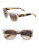 Burberry 54mm Contrast Wayfarer Sunglasses - TRANSPARENT GREY