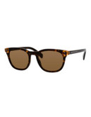 Marc By Marc Jacobs 50mm Square Cat-Eye Sunglasses - HAVANA