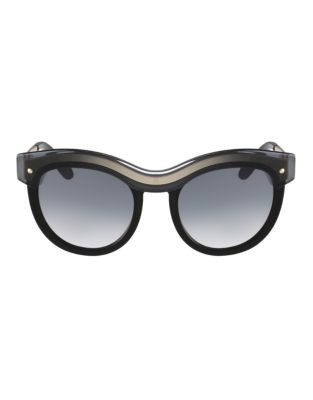 Ferragamo Cat eye Sunglasses SF774S - BLACK GRADIENT