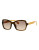 Fendi Rectangular 0007/S Sunglasses - TRANSPARENT BROWN