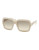 Prada 56mm Square Sunglasses - OPAL IVORY/MATTE IVORY
