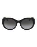 Chloé CE660S Dallia Cat Eye Sunglasses - BLACK