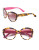 Dolce & Gabbana 56mm Round Cat-Eye Sunglasses - TOP HAVANA ON CYCLAMEN