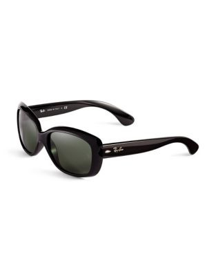 Ray-Ban Jackie Ohh Sunglasses - GLOSSY BLACK (601) - 58 MM