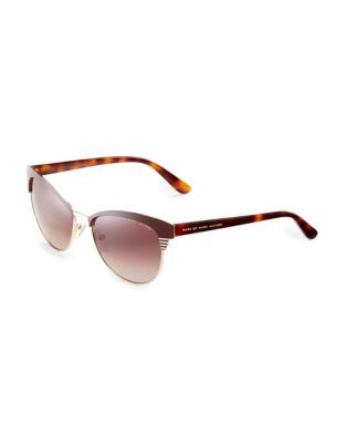 Marc By Marc Jacobs Metal Cat Eye Sunglasses - LIGHT GOLD