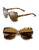 Dolce & Gabbana 57mm Butterfly Sunglasses - LIGHT HAVANA