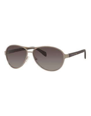 Marc By Marc Jacobs Modified 59mm Aviator Sunglasses - GOLD