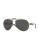 Versace Rock Icons 63mm Aviator Sunglasses - GOLD