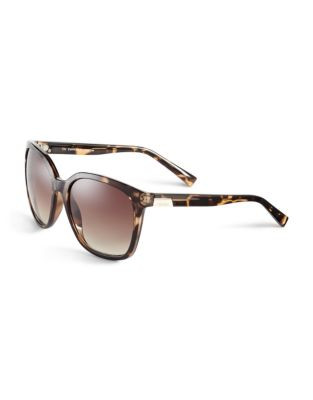 Calvin Klein 59mm R700S Square Sunglasses - TORTOISE