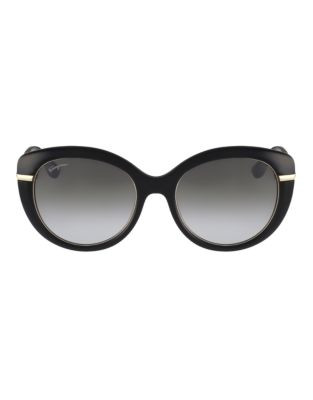Ferragamo Cat eye Sunglasses SF724S - BLACK