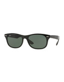 Ray-Ban Liteforce 55mm Wayfarer Sunglasses - BLACK (601/71) - 55 MM