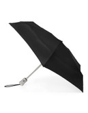 Totes Automatic Open-Close Signature Compact Umbrella - BLACK