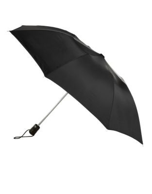 Totes Totes Manual Classic Compact Umbrella - BLACK